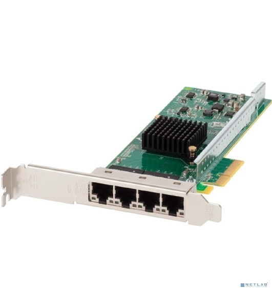 Сетевой адаптер Quad Port Copper Gigabit Ethernet PCI Express Server Adapter Intel® based (PE2G4I35L) OEM (аналог Intel I350-T4)