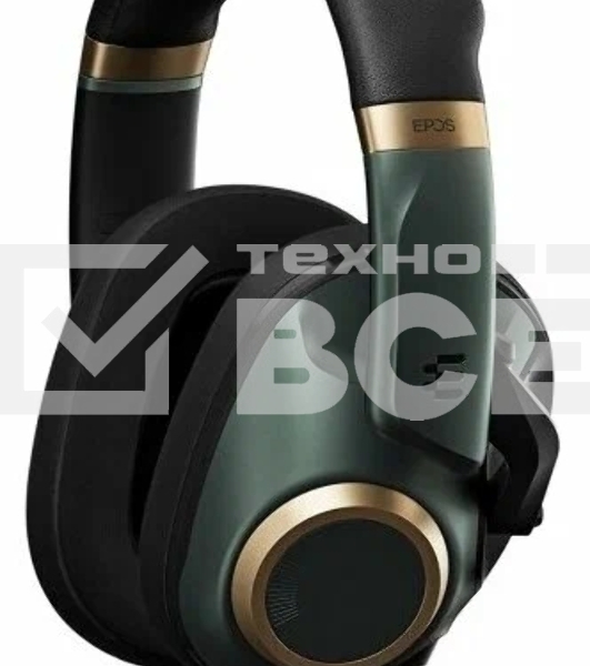 Игровая гарнитура EPOS H6 PRO Closed зелёная (Sennheiser, mini jack 3.5 мм, PC / Soft phone, PS4, Xbox One, Nintendo Switch, Mac OSX, PS5, Xbox Series X)