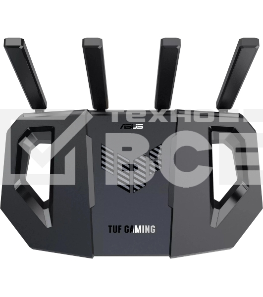 Роутер беспроводной Asus TUF-BE3600 BE3600 100/1000/2500BASE-T черный