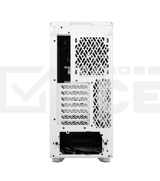 Корпус Fractal Design MESHIFY 2 COMPACT WHITE - TG / ATX, TG / 2x140mm & 1x120mm fans inc. / FD-C-MES2C-05