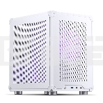 Корпус без блока питания Case JONSBO C6, Mini-Tower, no fan, 1xUSB-A 3.2 + 1xUSB-C 3.2, mATX, mITX White, фото2