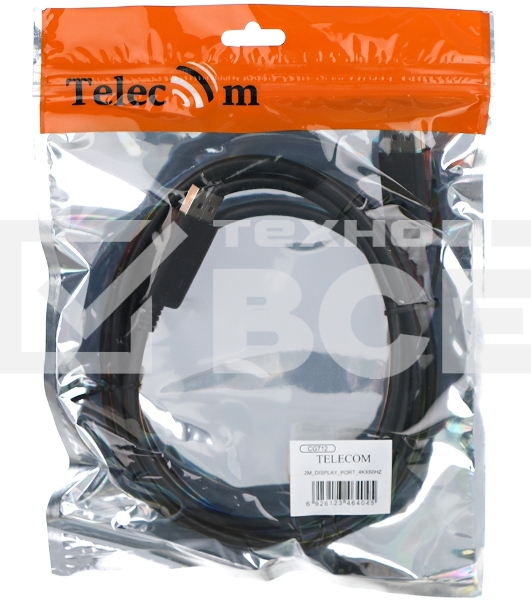 Кабель соединительный DP-DP 1.2V 4K@60Hz  2м Telecom <CG712-2M>