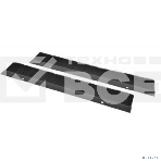 Щеточный ввод ЦМО для шкафов универсальный, высота ворса 75 мм, длина 2м, фото 1