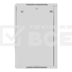 Шкаф телекоммуникационный 19' настенный 18U ExeGate EC-WM-18U.600.G.GREY (19”, 18U, 600x600x901mm (ШхГхВ), передняя дверь закаленное стекло, съемные боковые панели, пыле- и влагозащита IP23, светло-серый RAL 7035), фото6