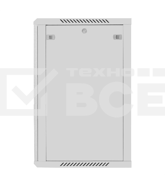Шкаф телекоммуникационный 19' настенный 18U ExeGate EC-WM-18U.600.G.GREY (19”, 18U, 600x600x901mm (ШхГхВ), передняя дверь закаленное стекло, съемные боковые панели, пыле- и влагозащита IP23, светло-серый RAL 7035)
