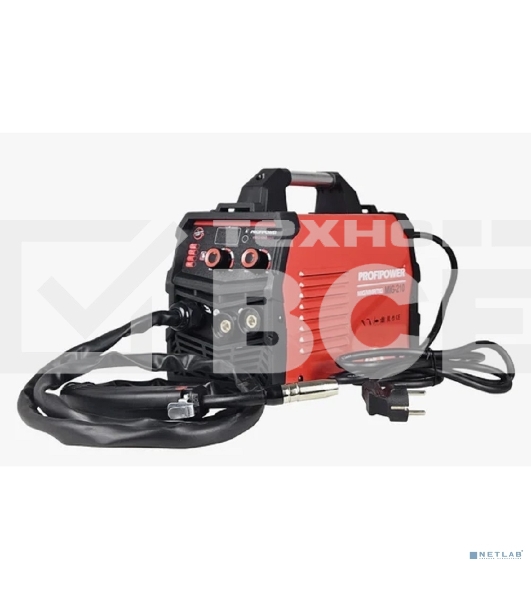 Сварочный полуавтомат инвертор без газа ProfiPower MIG-210 MIG/MMA/TIG(3 B 1) (20-210A,140-240B,0.8/1.0мм проволки)