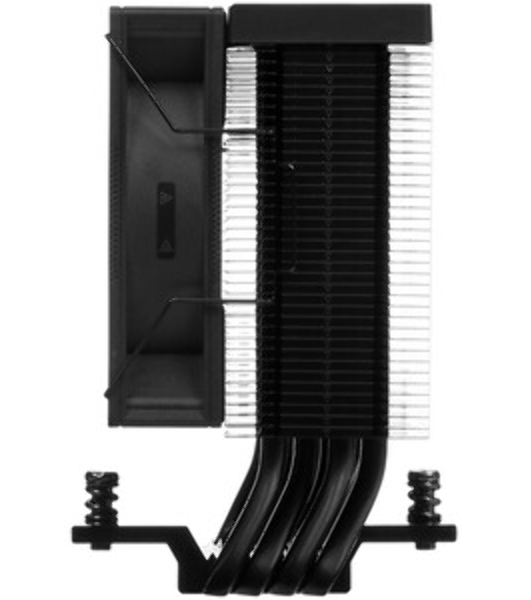 Кулер PCCooler R400 черный 92мм алюминий+медь 2200rpm 30db 4-pin 180W 133мм