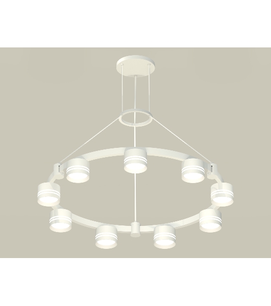 Светильник Ambrella light XR92031903/9 SWH/FR белый песок/белый матовый GX53 (A9203, C9241, N8477)