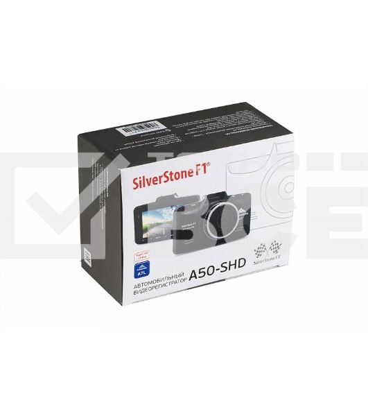 Видеорегистратор Silverstone F1 A50-SHD черный 5Mpix 1080x2560 1080p 178гр. Ambarella A7LA70