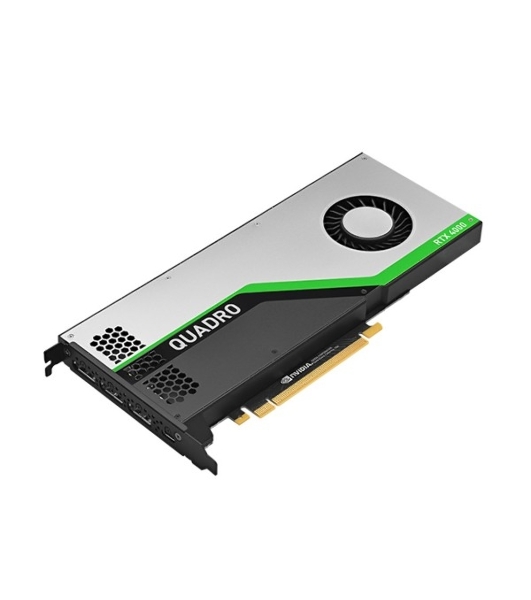 Видеокарта PNY NVIDIA Quadro RTX 4000 (Turing TU106), 8GB GDDR6/256 bit, , 3xDP, DisplayPort-DVI-D, USB Type-C, 1xStereo, 1xSync,PCI Express 3.0 16x VCQRTX4000BLK-1