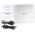 Оптический привод внешний с интерфейсом USB 2.0 Gembird DVD-USB-02-SV пластик, серебро, фото6