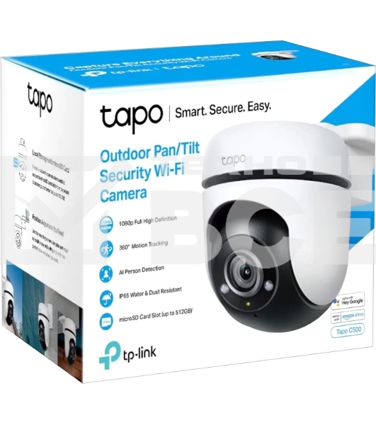 Умная уличная поворотная камера TP-Link Tapo C500