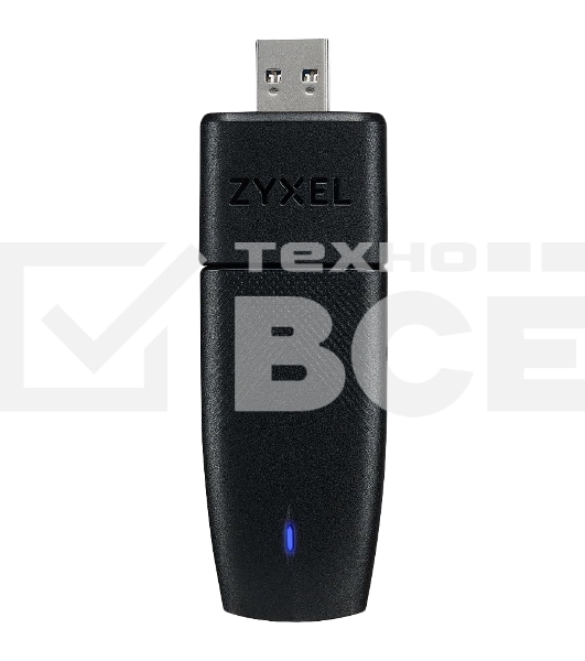 Двухдиапазонный Wi-Fi USB-адаптер Zyxel NWD7605, AX1800, 802.11a/b/g/n/ac/ax (600+1200 Мбит/с), USB3.0