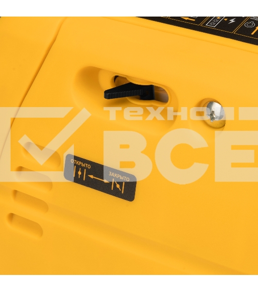 Генератор инверторный GT-2200iS, 2,2 кВт, 230 В, бак 4 л, закрытый корпус,  ручной старт Denzel