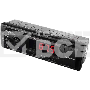 Автомагнитола Soundmax SM-CCR3169B 1DIN 4x40Вт (SM-CCR3169B черный)