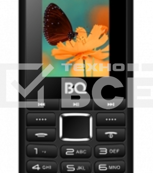 Мобильный телефон BQ 1846 One Power черный/Orange SC 6531E