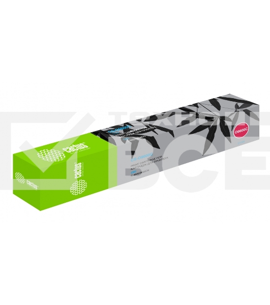 Картридж лазерный Cactus CS-O9600C 42918915 голубой (15000 стр.) для Oki C 9600/9600DN
