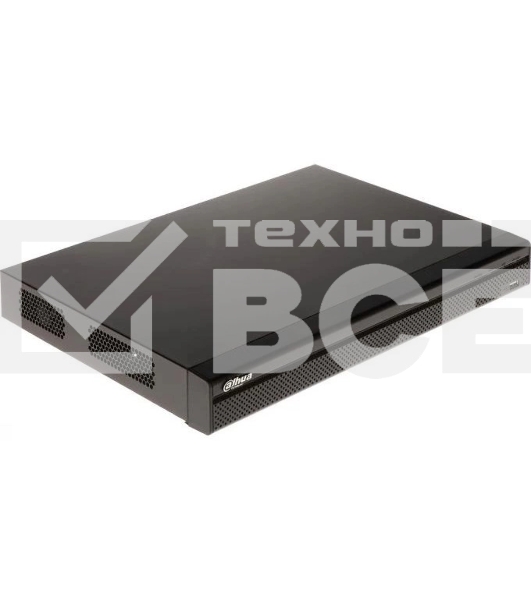 Видеорегистратор IP DAHUA 8-канальный 4K и H.265+. Входящий поток до 160Мбит/с; сжатие: H.265+, H.265, H.264+, H.264; разрешение записи до 12Мп; накопители: 2 SATA III до 20Тбайт; воспроизведение: 8кн
