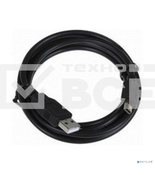 Кабель USB 2.0 A-->mini-B 5P (3,0м) чёрный, Telecom <TC6911BK-3.0M>