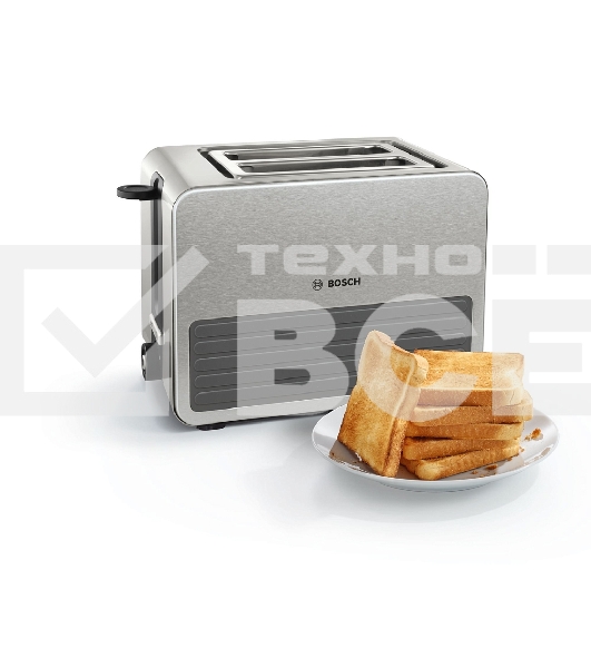 Тостер Bosch TAT7S25 серебристый