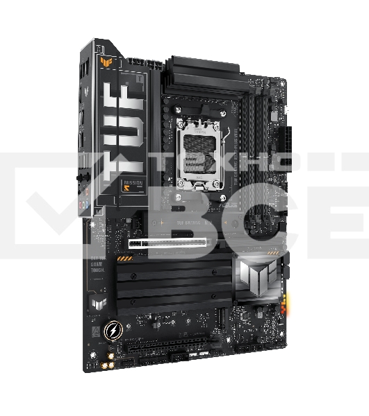 Материнская плата ASUS TUF GAMING X870-PLUS WIFI, AM5, AMD X870, 4xDDR5, 2xSATA, 4xM.2, 1xPCIe 5.0 x16, 1xPCIe 4.0 x4, 1xHDMI, 1xUSB-C 3.2 Gen 2, 1xUSB-C 3.2 Gen 2x2, 2xUSB-C 4.0, 1x 2.5Gb LAN, 1xUSB-A 2.0, 3xUSB-A 3.2 Gen 2, 4xUSB-A 3.2 Gen 1, 5x3.5 мм, 