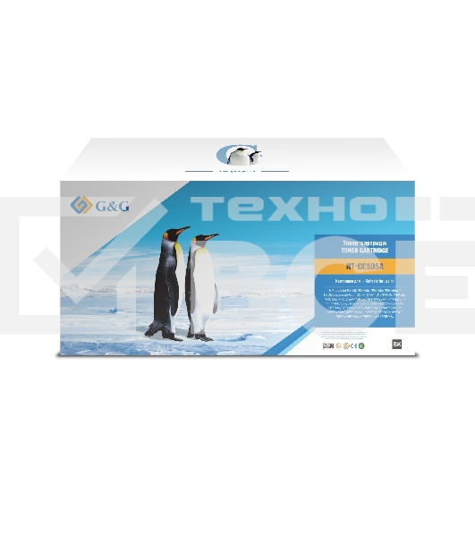 Картридж лазерный G&G NT-CE505A черный (2300стр.) для HP LJ P2055/P2035/Pro 400 M401/MFP M425