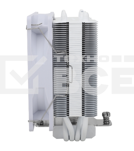 Кулер для процессора Thermalright Assassin X 120 Refined SE белый Argb (4-pin PWM, 148mm, Ni/Cu, 4x6mm, ARGB, 1x120mm, 66.17CFM, 25.6dBA, 1550RPM, S: 1200, 1700, 1851, 115X, AM4, AM5, white)