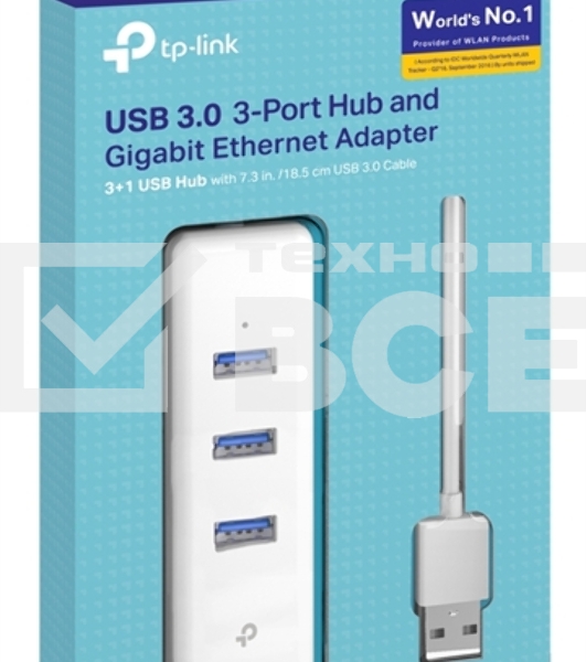 Сетевой адаптер Gigabit Ethernet TP-Link UE330 USB 3.0