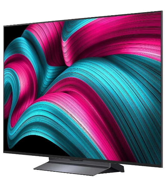 Телевизор LG 77' OLED77C5RLA черный OLED UHD 144Hz Smart TV webOS