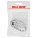 Кабель Rexant USB кабель microUSB длинный штекер 1М белый, фото5
