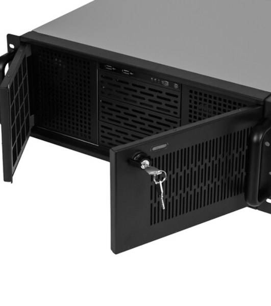 Серверный корпус ExeGate Pro 4U650-010/4U4139L RM 19', высота 4U, глубина 650, БП 1200RADS, USB
