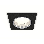 Комплект встраиваемого светильника Ambrella light XC6521003 SBK/PSL черный песок/серебро полированное MR16 GU5.3 (C6521, N6112), фото3