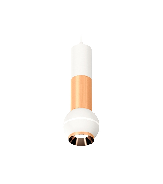 Светильник Ambrella XP1101040 SWH/PPG белый песок/золото розовое полированное MR16 GU5.3 LED 3W 4200K