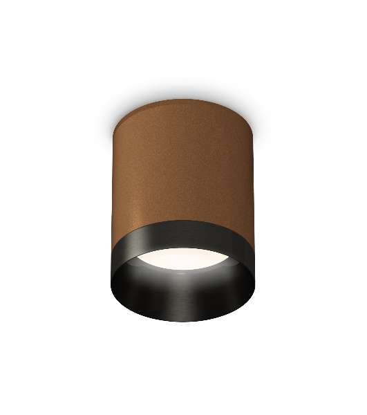 Светильник Ambrella Light XS6304010 SCF/PBK кофе песок/черный полированный MR16 GU5.3 (C6304, N6131)