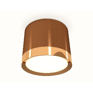 Светильник Ambrella Light XS8117001 SCF/PYG кофе песок/золото желтое полированное GX53 (C8117, N8124)