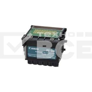 Печатающая головка Canon PF-04 (3630B001) черный для Canon iPF650, iPF655, iPF670, iPF680, iPF685, iPF750, iPF755, iPF760, iPF765, iPF770, iPF780, iPF785, iPF830, iPF840, iPF850.