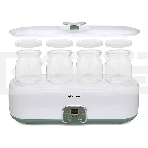 Йогуртница Kitfort KT-2007 20Вт 4б. 180мл упр.:электрон. белый/зеленый, фото2