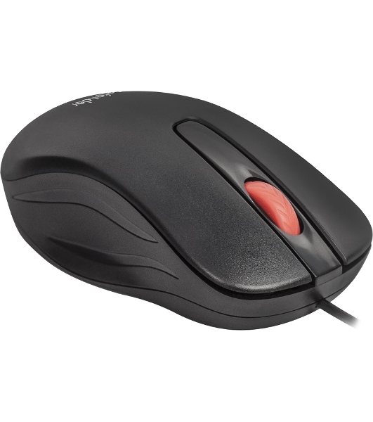 Мышь проводная Defender Point MM-756 черный, 1000 dpi, USB, кнопки - 3