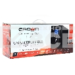 Источник бесперебойного питания CROWN Line Intractive CMU-SP650EURO LCD USB 650VA\390W, корпус металл, 1x12V/7AH, розетки 2*EURO+3*IEC, трансформатор AVR 140-290V, LCD-дисплей, съёмный кабель 1.2 м, порт RJ11/45, порт USB, защита: от перегрузки, от КЗ, от, фото8