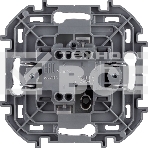 Переключатель без фиксации - кнопка, Н.О./Н.З. контакты 6A 250 В алюминий, фото2