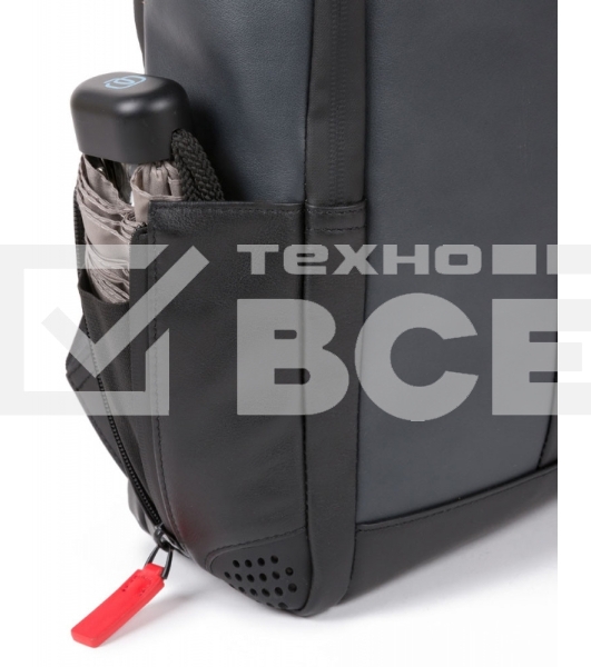 Рюкзак мужской Piquadro Urban CA4818UB00/GRN серый/черный натур.кожа