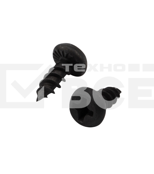 Саморез для металлических конструкций KRANZ острый 3.5х9.5, пакет (25шт.)