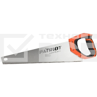 Ножовка PATRIOT WSP-400S, по дереву, 11 TPI мелкий зуб, 3-х сторонняя заточка, 400мм