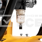 Компрессор безмаслянный малошумный DLS 2250/100, 2250 Вт, 3х750, 100 л, 410 л/мин блок упр  Denzel, фото12