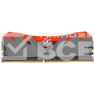 Оперативная память XPG Gammix D30, DDR4, 16GB, 3200MHz, CL16, UDIMM, с радиатором, красный