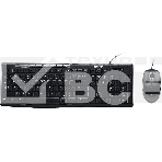 Комплект Logitech Desktop MK200 цвет черный, клавиатура 112 клавиш (8 мультимедиа), USB 1.8м, мышь 1000dpi, USB 1.8м, RTL, фото 1