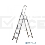 Лестници FIT 65343 Лестница-стремянка алюминиевая, 5 ступеней, вес 3,62 кг, фото 1