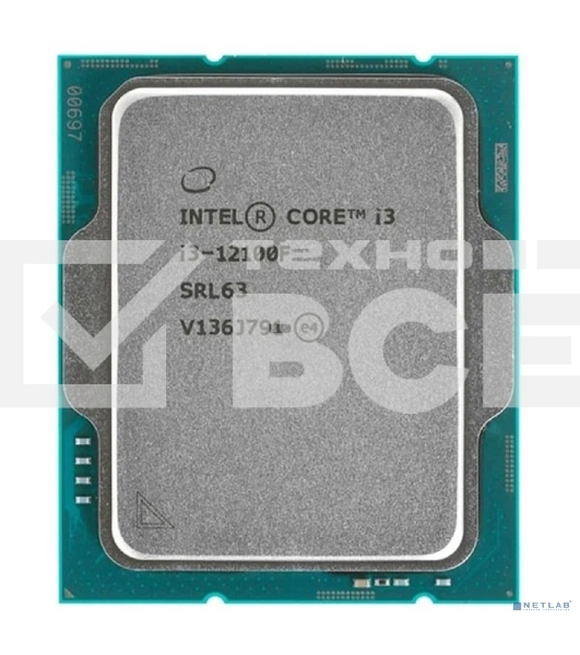 Процессор Intel Core i3-12100F Soc-1700 3.3GHz OEM