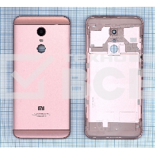 Задняя крышка для Xiaomi Redmi 5 Plus розовая