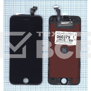Дисплей для iPhone 6 в сборе с тачскрином (LT) черный